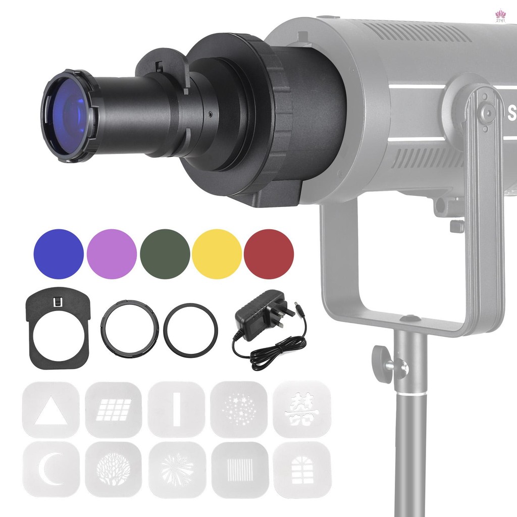 无 Conical Snoot Mount Snoot Video Shape 5pcs Color Filters Color ...