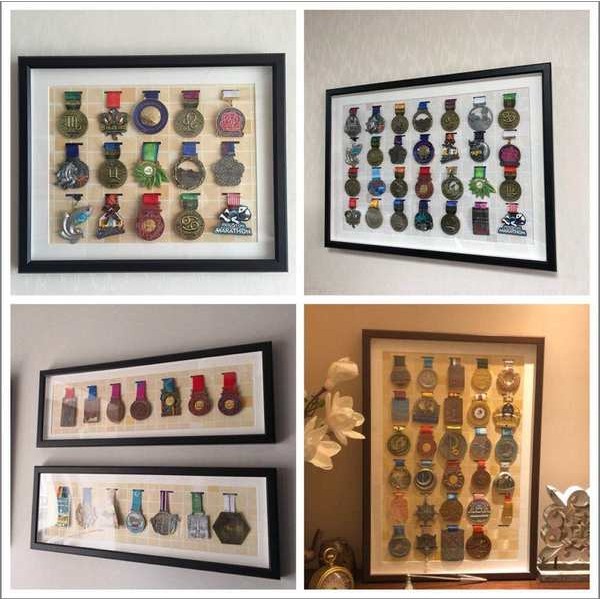 medal hanger medal display Medal Gold Medal Solid Wood Photo Frame ...
