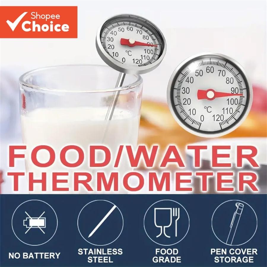 Milk Thermometer Home Kitchen Accessory Probe Food Tea Water Coffee ...