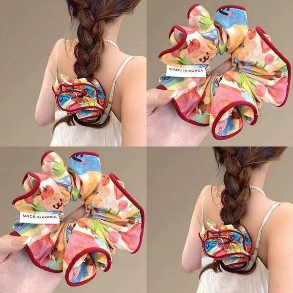 hiasan kepala merdeka tiara Mori Rainbow Bear Broken Flower Usus Hair ...