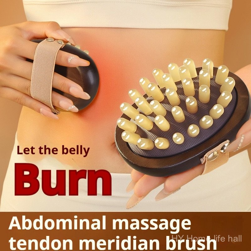 Natural Horn Air Cushion Meridian Brush - Full Body Massager Tool ...