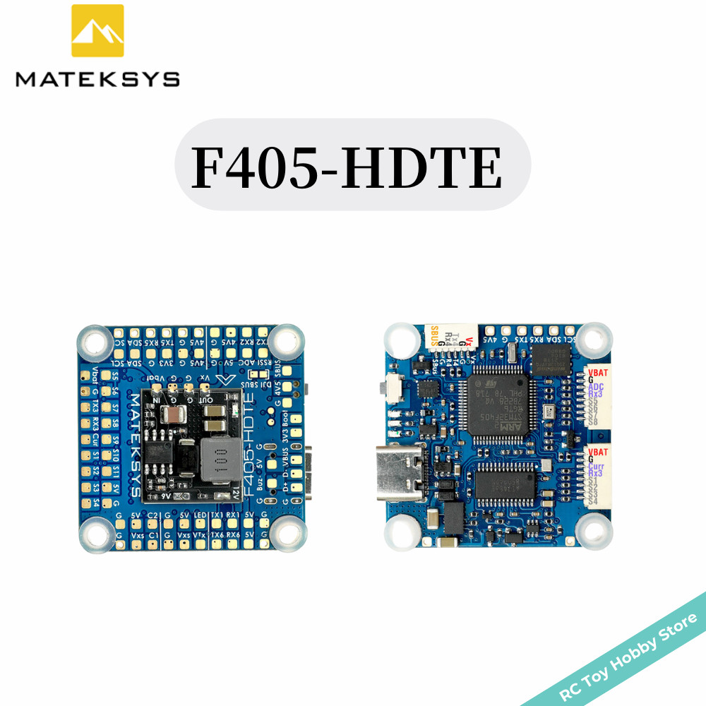 MATEK F405-HDTE F4 Flight Controller STM32F405 Built-in Dual BEC OSD ...