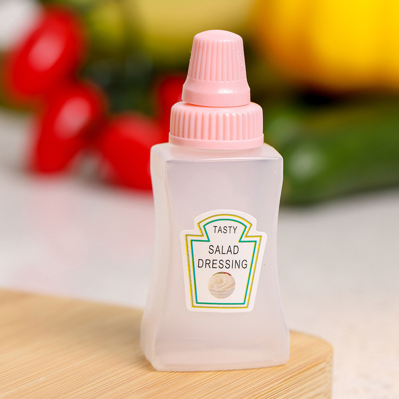 Botol sos perasa plastik mini bento botol sos mudah alih dengan sos ...