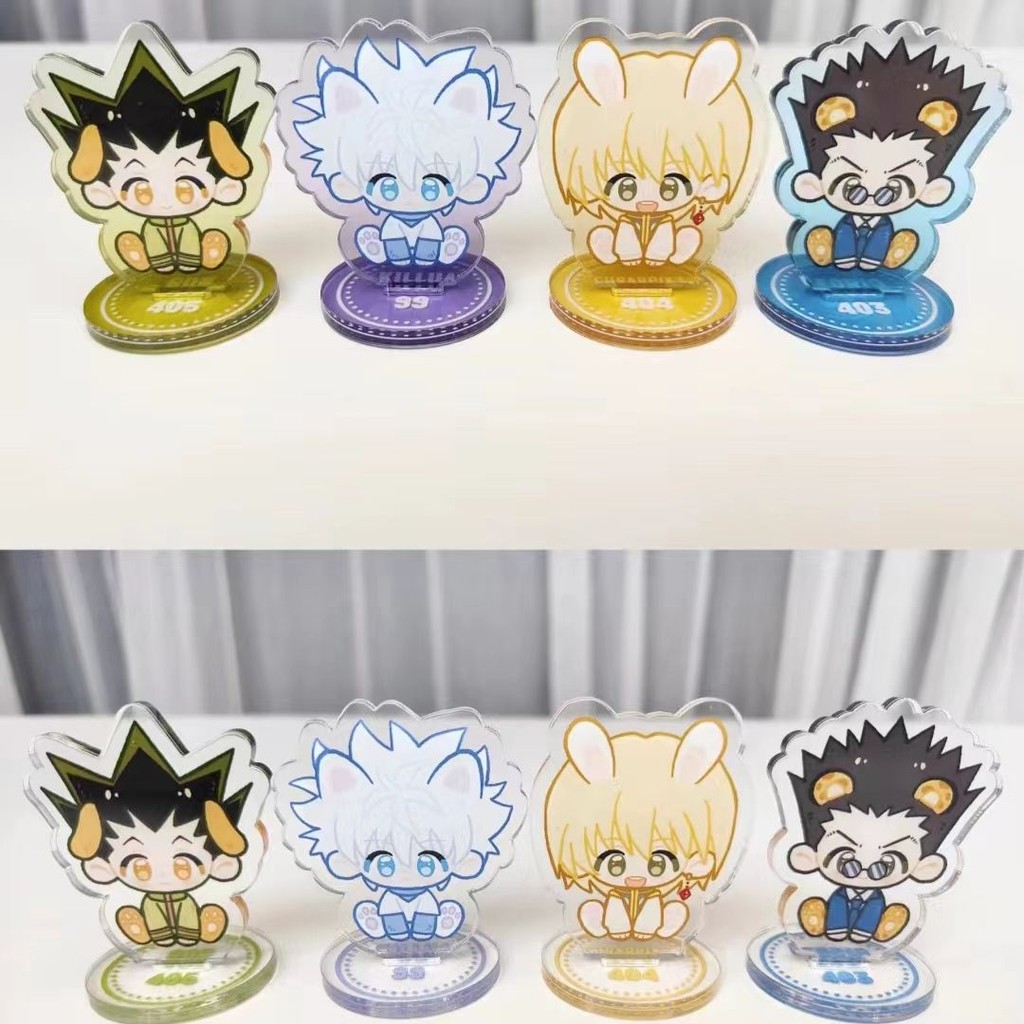 HUNTER×HUNTER Q Version Acrylic Stand Gon Freecss Killua Zoldyck Figure ...