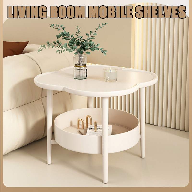 Living Room Mobile Shelves Nordic Side Table Modern Simple Small Coffee ...