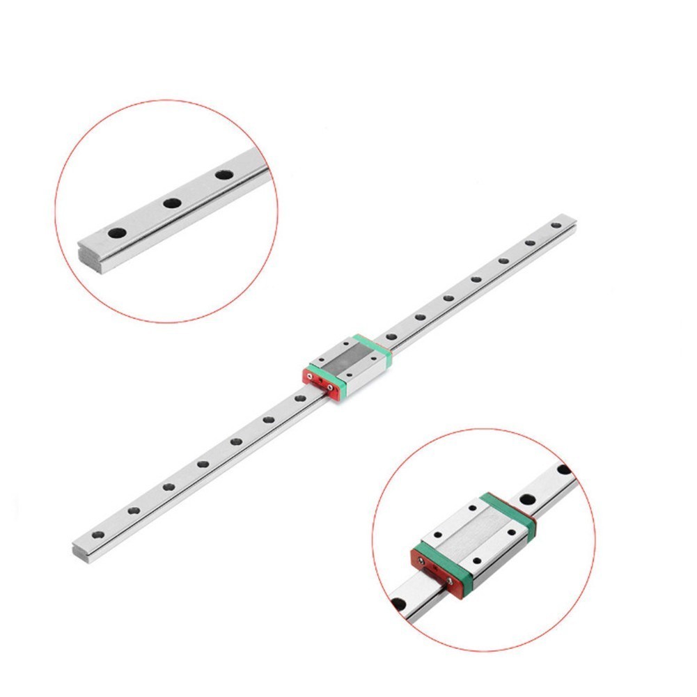 hot| MGN12 500mm Miniature Linear Rail Guide with MGN12H CarriageBlock ...