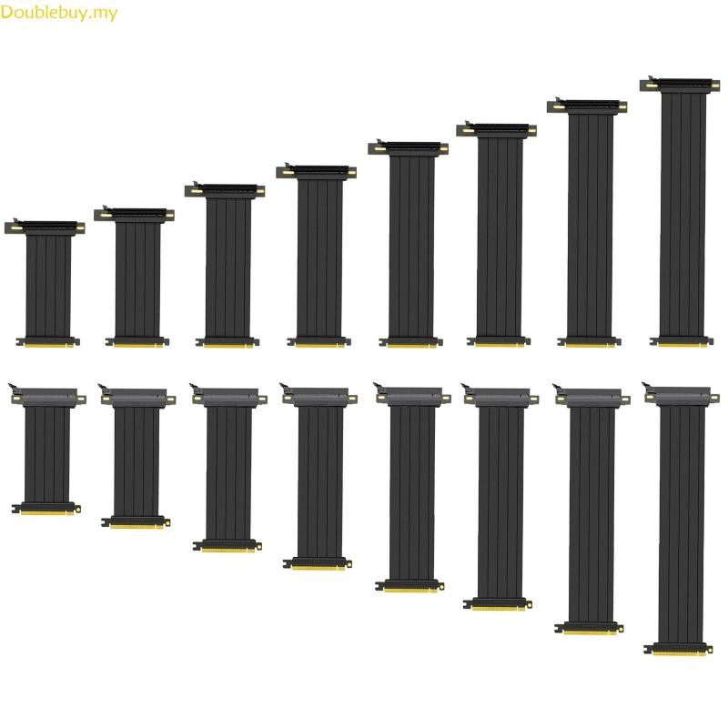 Doublebuy GPU Vertical Full Speed PCIE 4 0 X16 Riser Cable Graphics ...