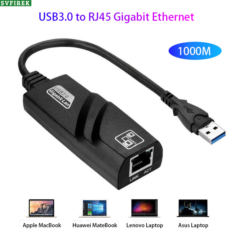 USB 3.0 to RJ45 Gigabit Ethernet USB 3.0 Ethernet Adapter to RJ45 Lan ...