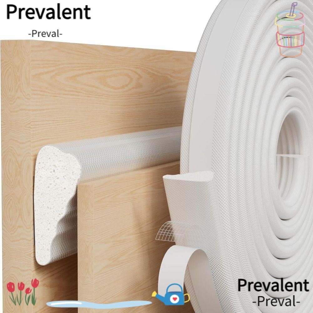 PREVALENT Door Window Gap Filler, Soundproof Self Adhesive Wedge ...
