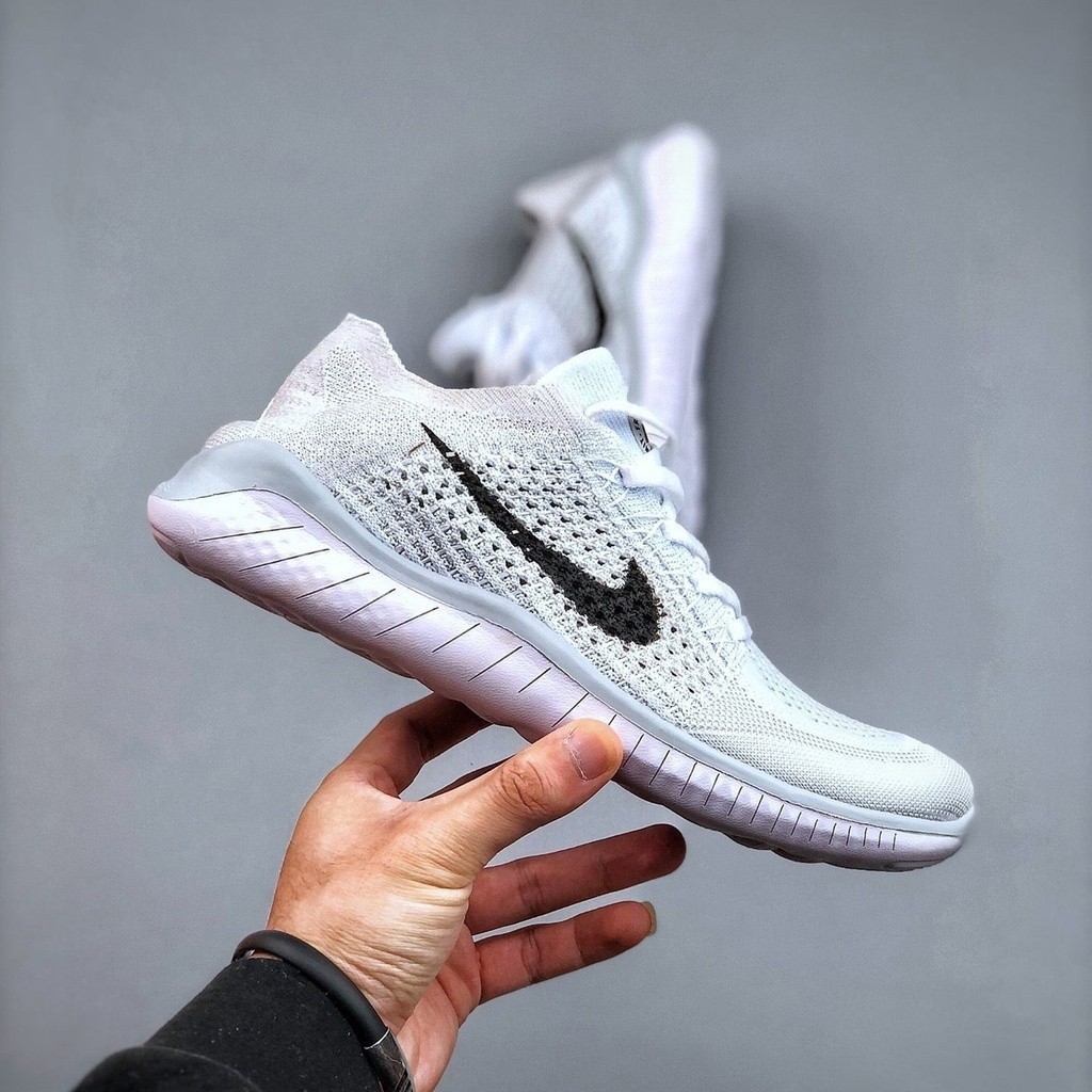 Kasut 2023 TOP Original Nike Free RN FIYKNlT 2018 barefoot 5.0 running shoes lightweight mesh men s and women s casual sports shoes casual running jogging shoes light Shopee Malaysia