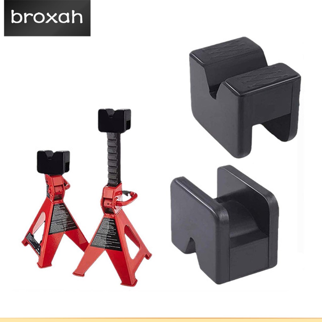 1/2/3/5 Black Car Lift Rubber Pad Frame Rail Protector Support Block ...