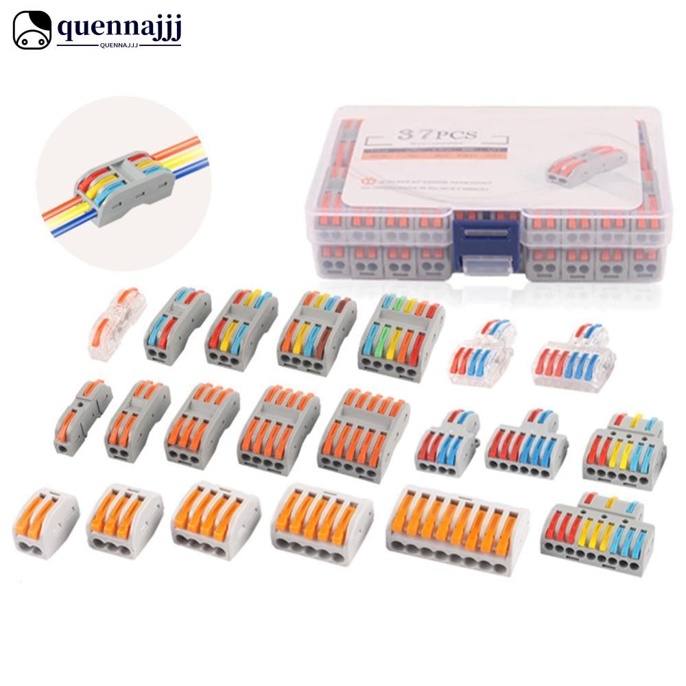 QUENNA 5Pcs Universal Compact Wire Connector Splitter Quick Electrical ...