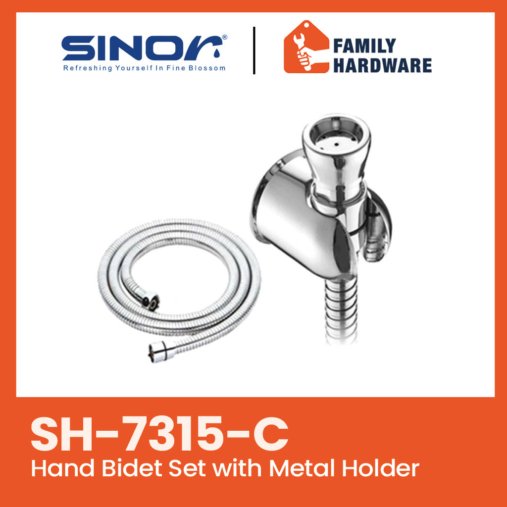 SINOR SH-7315-C Premium Bathroom Hand Bidet Set With 1.2mm Stainless ...