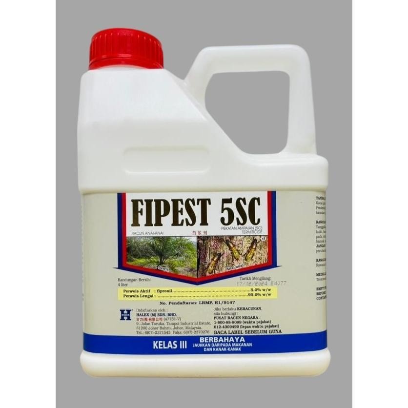 4L Halex FIPEST 5SC flpronil 5.0% /Racun Anai-anai yang tidak berbau ...