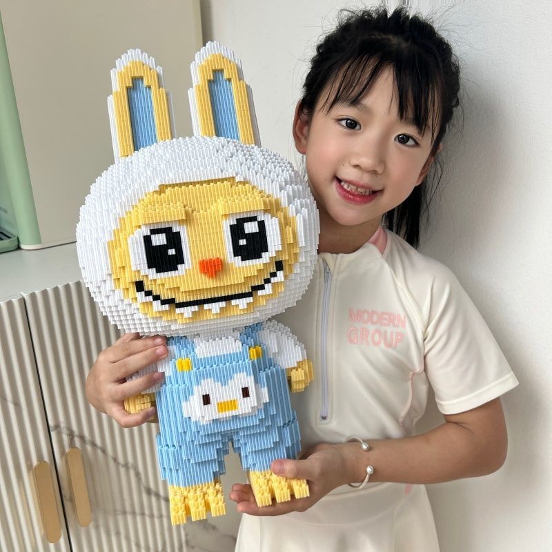 【Building block toy】樂高 小顆粒樂高 拉佈佈積木玩具 巨大號擺件 小顆粒玩具 Compatible with Lego ...
