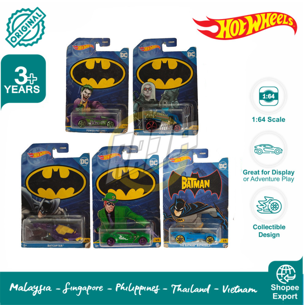 Hot Wheels Batman Themed Series The Mobile Batman | Shopee Malaysia