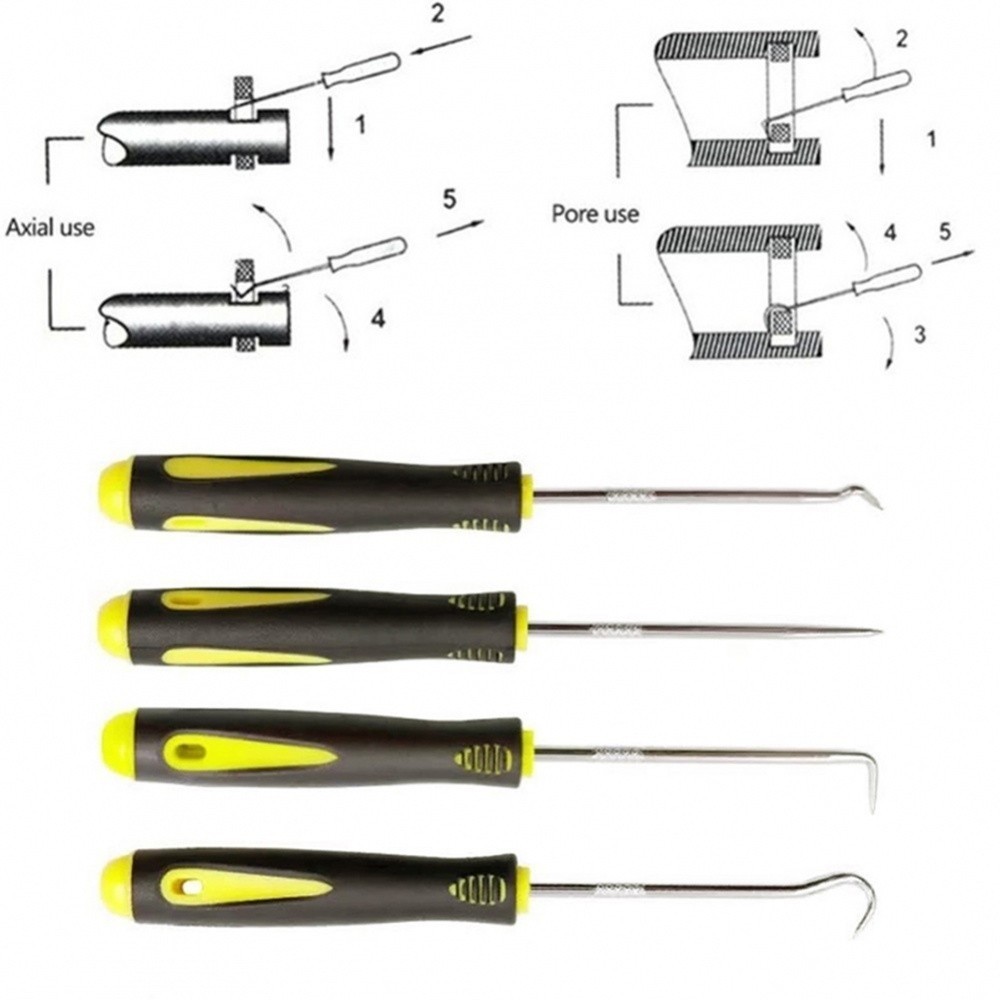 Steel and Plastic Car Pick & Hook Tool - Perfect for Removing Small ...