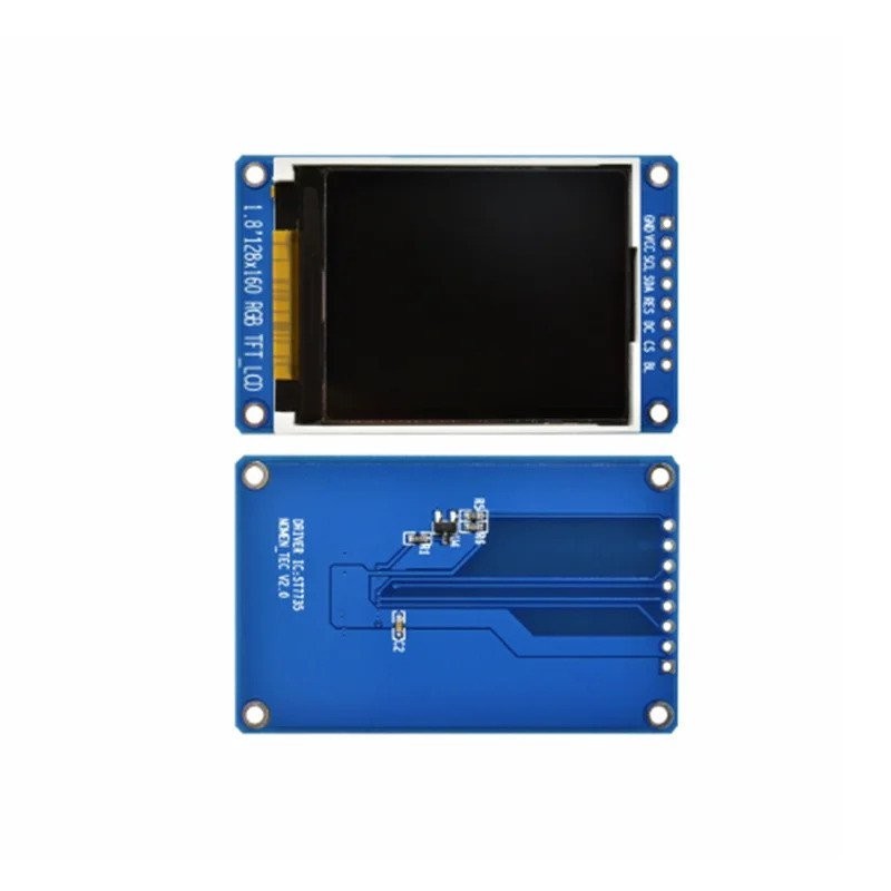 Écran TFT LCD 1.8" 128x160 ST7735S - Pour Arduino, Raspberry Pi | Affichage Couleur SPI 3.3V