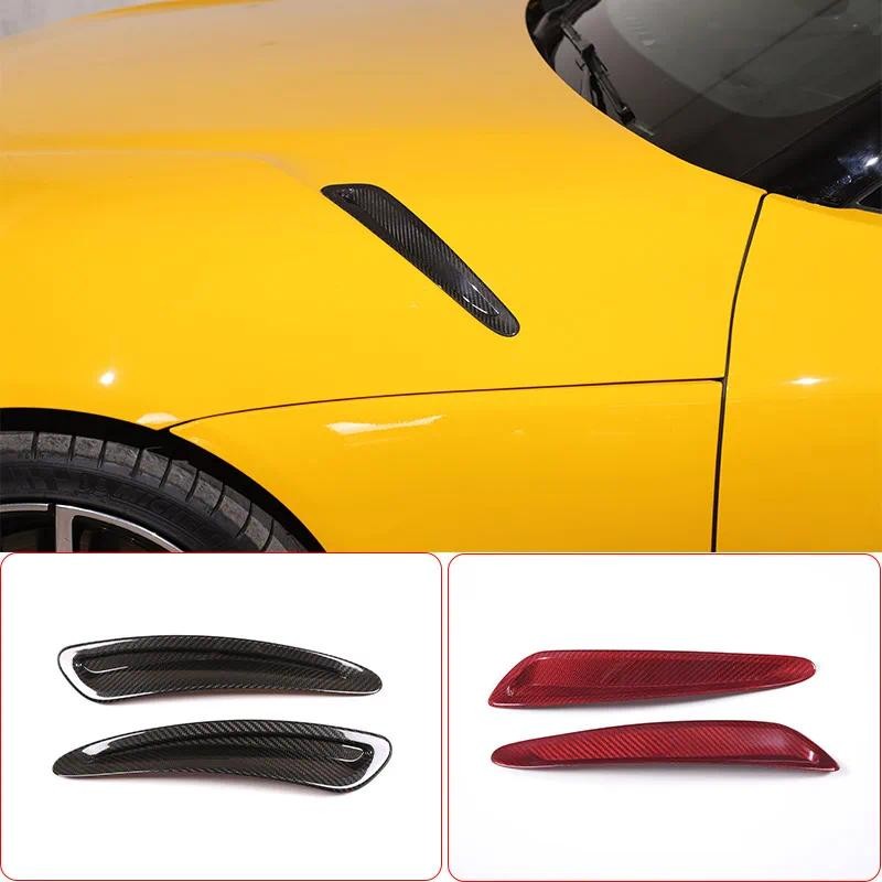 For Toyota GR Supra A90 2019-2022 Real Carbon Fiber Car Bonnet Air ...