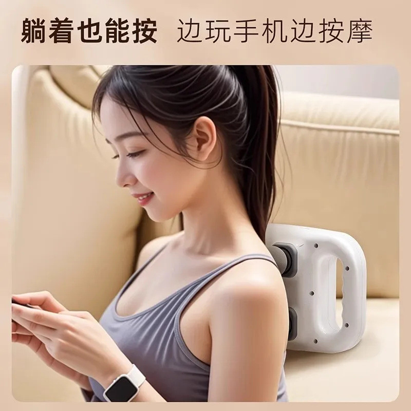 Hot Sale#Massage Gun Four-Head Automatic Muscle Relaxation Full Body ...