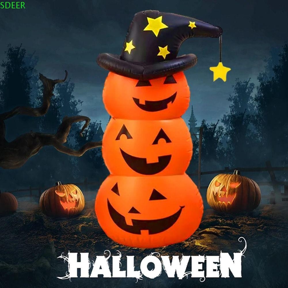SDEER Santa Claus Inflatable Tumbler, Halloween Chrismas Snowman ...