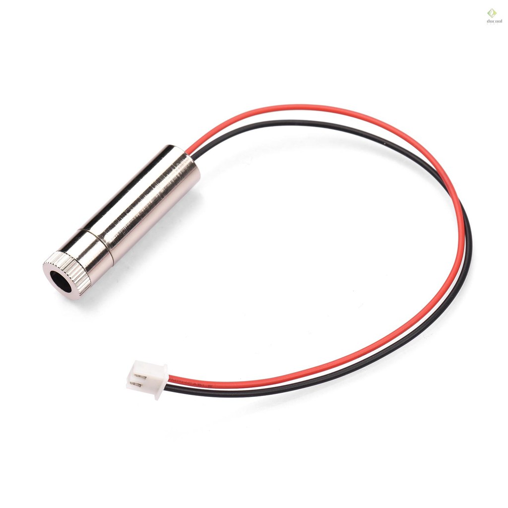 650nm 250mW Red Dot Laser Head CNC Engraver Focusing Module Dot Locator ...
