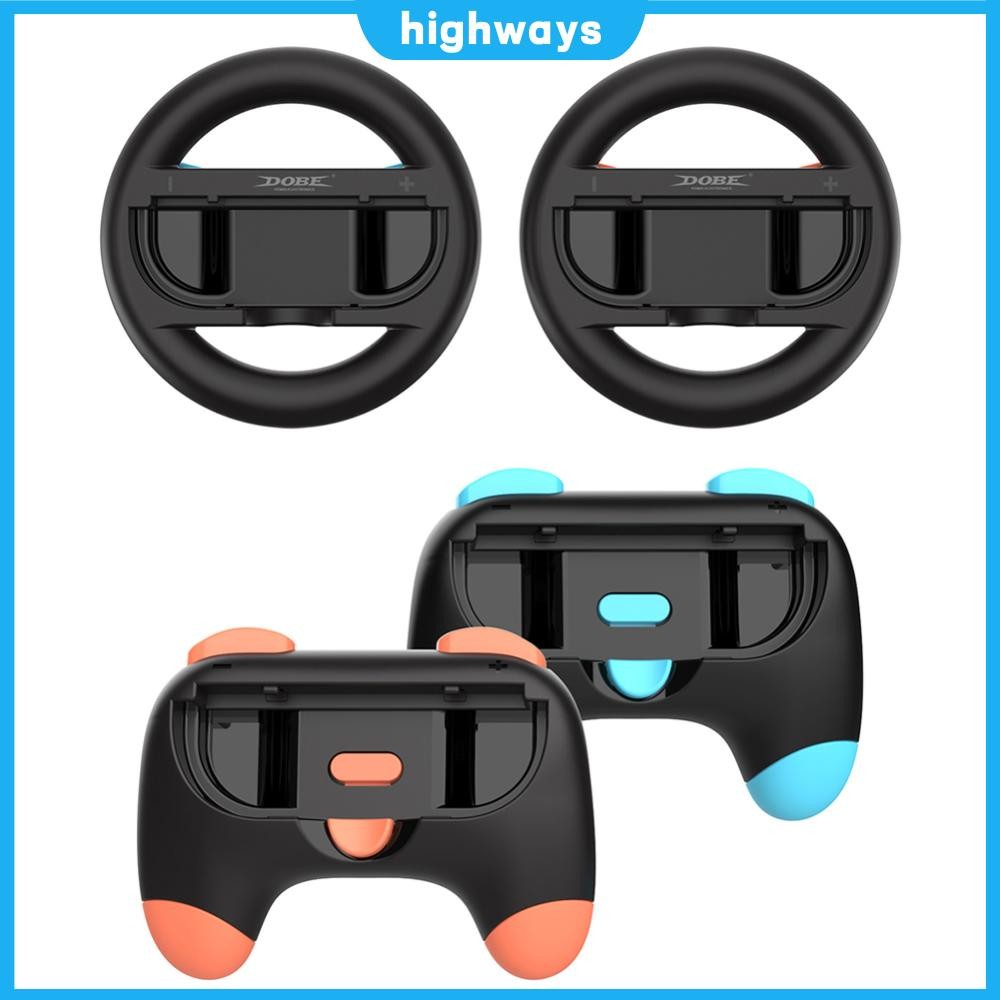4 IN 1 Racing Steering Wheels and Hand Grips for Nintendo for Switch 2 ...