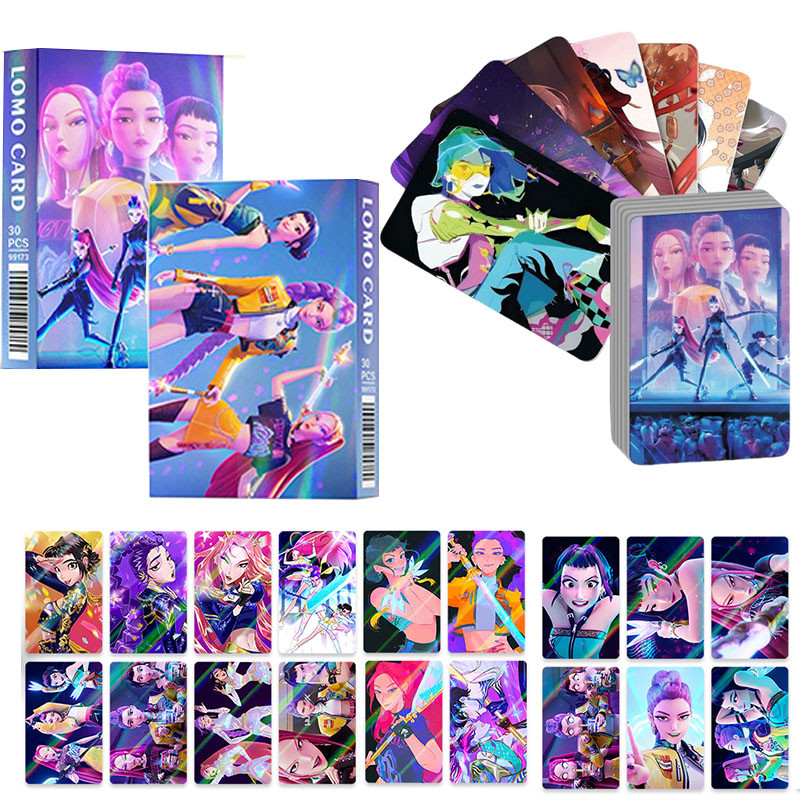 K-POP Demon Hunters Photocard Huntrix Only Boys Lomocard Collection ...