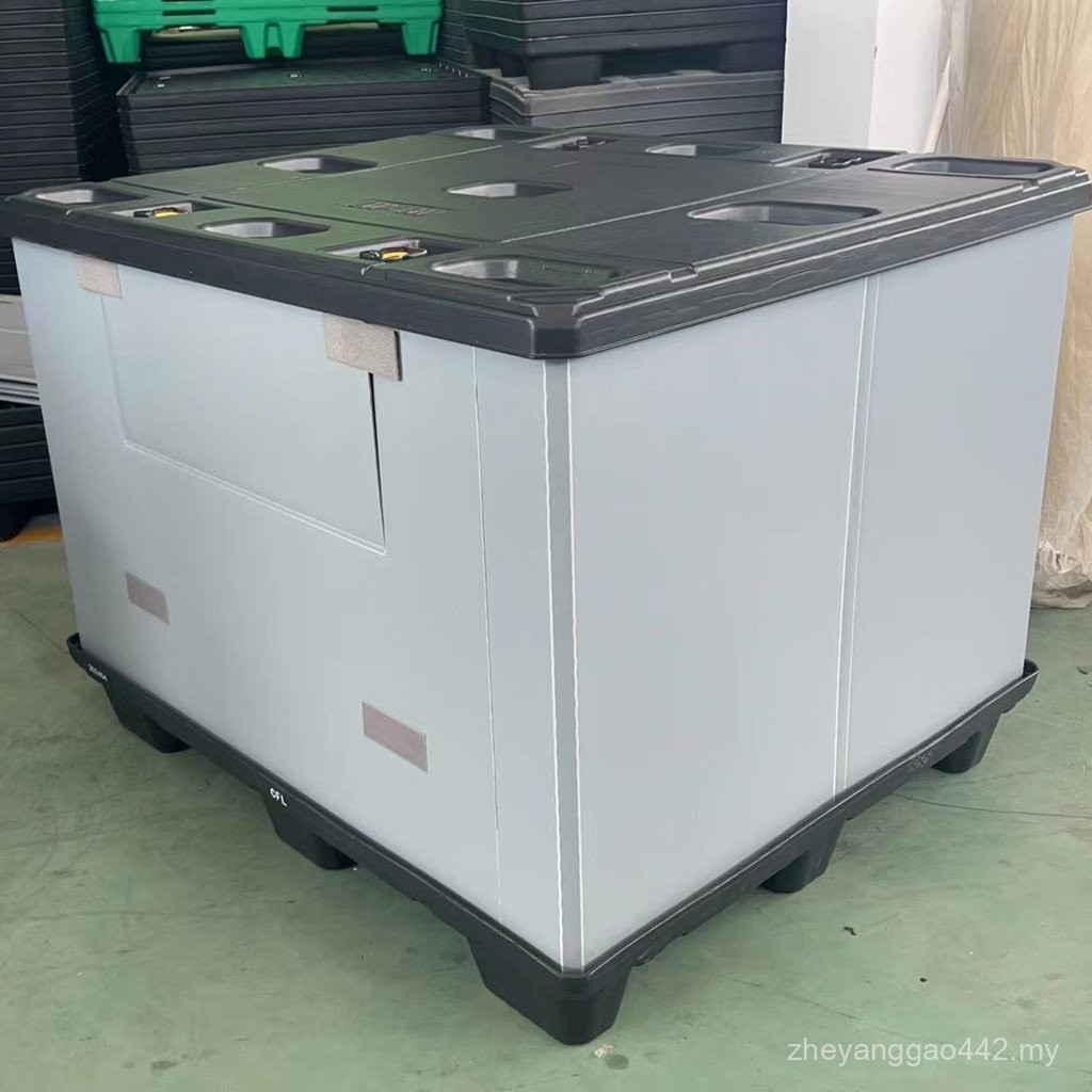 Plastic Fence Box Logistics Turnover Folding Partition Compartment ...