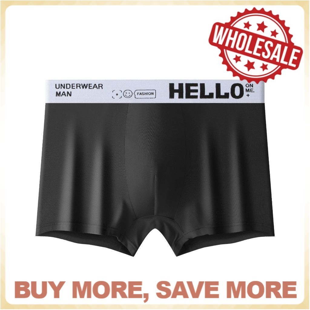 [Ready Stock] Antibacterial Men Boxer Spender Underwear Soft Cotton ...