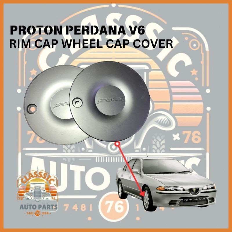PROTON PERDANA V6 RIM CAP WHEEL CAP COVER | Shopee Malaysia
