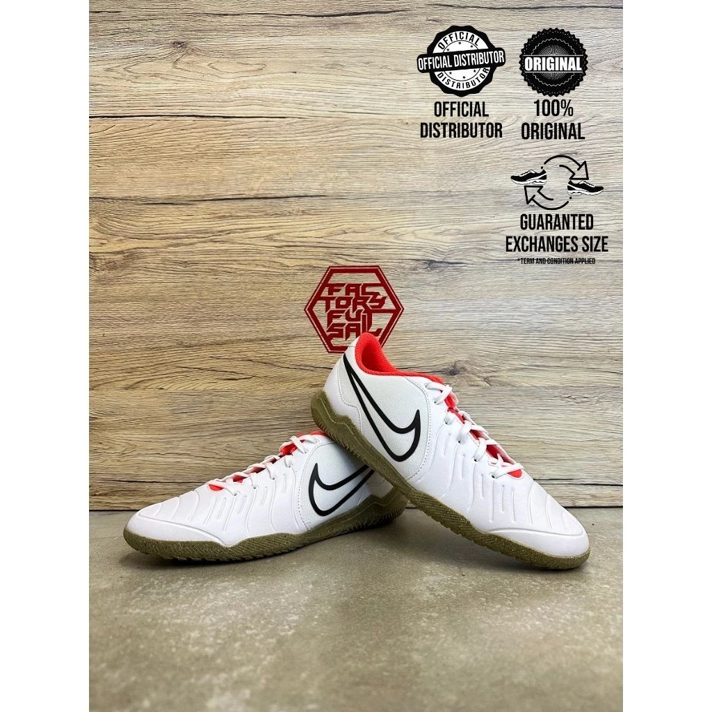 DV4343 100 100 ORIGINAL NIKE FUTSAL TIEMPO LEGEND 10 CLUB IC WHITE Shopee Malaysia