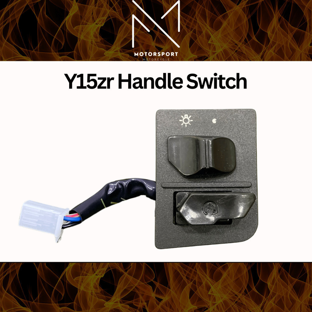 YAMAHA Y15ZR HANDLE SWITCH RIGHT HAND DOUBLE SIGNAL SUIS ON OFF Y15 V1 ...