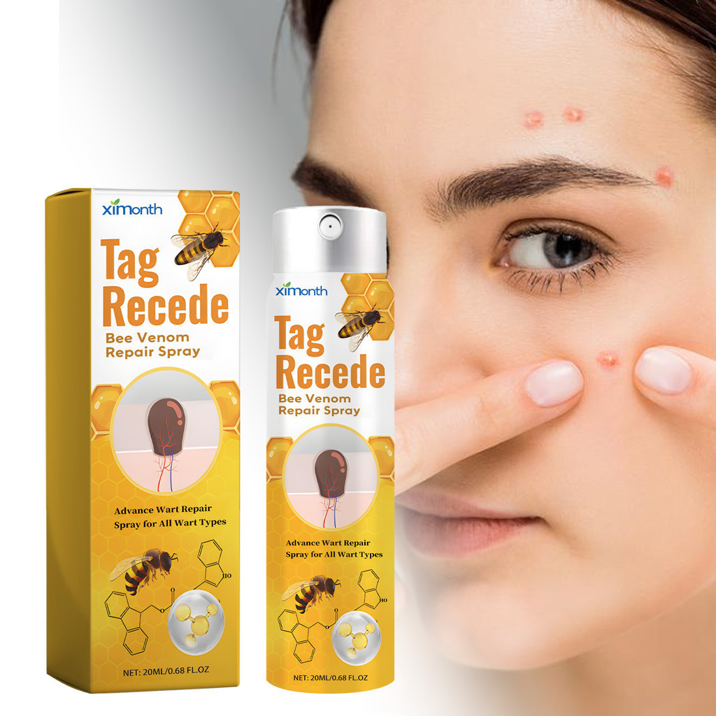 XIMONTH Tag Recede Bee Spray tag recede bee venom Spray 20ml Tag Recede ...