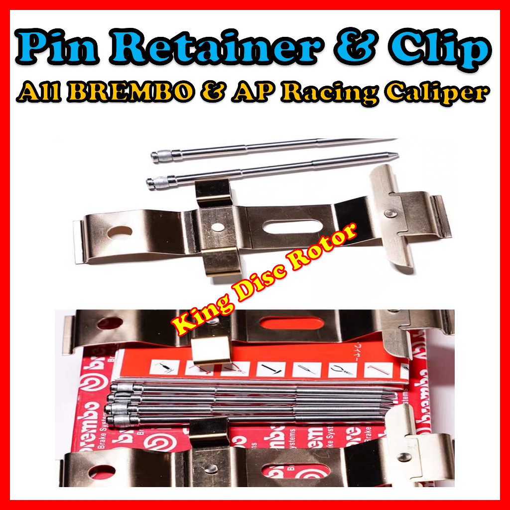 Brembo AP Racing Caliper Brake Pad Retainer and Clips Pre Order / Klip ...
