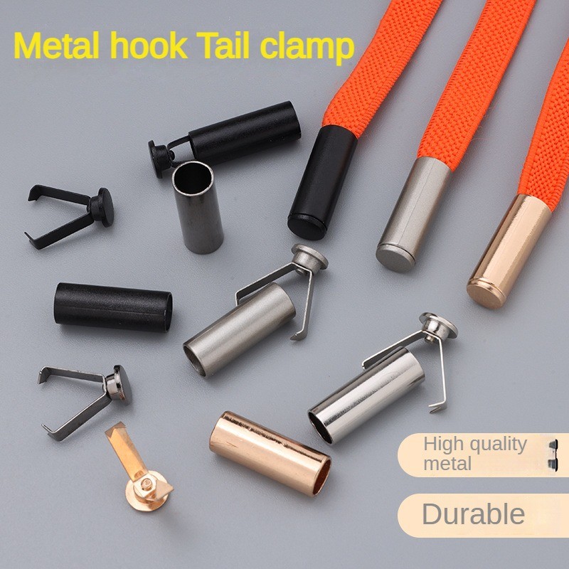 Metal Tail Clipped clamp Button Cylindrical Straight Bell Wearing ...