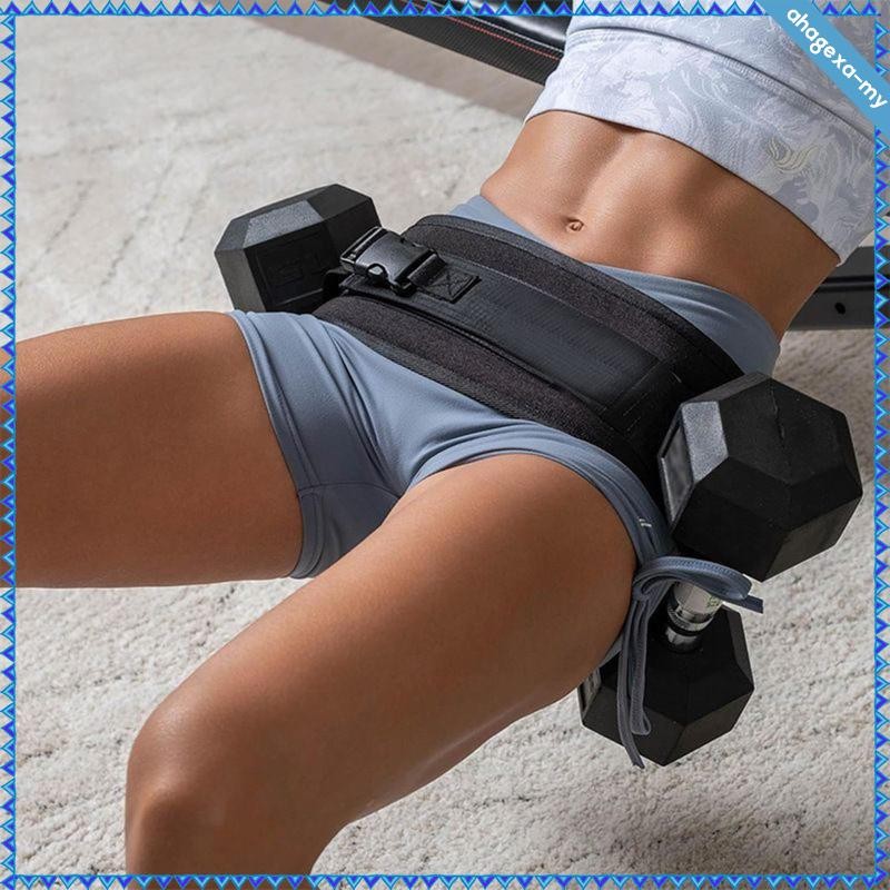AhagexaMY] Dumbbell Loading Strap Hip Training Belt Workout