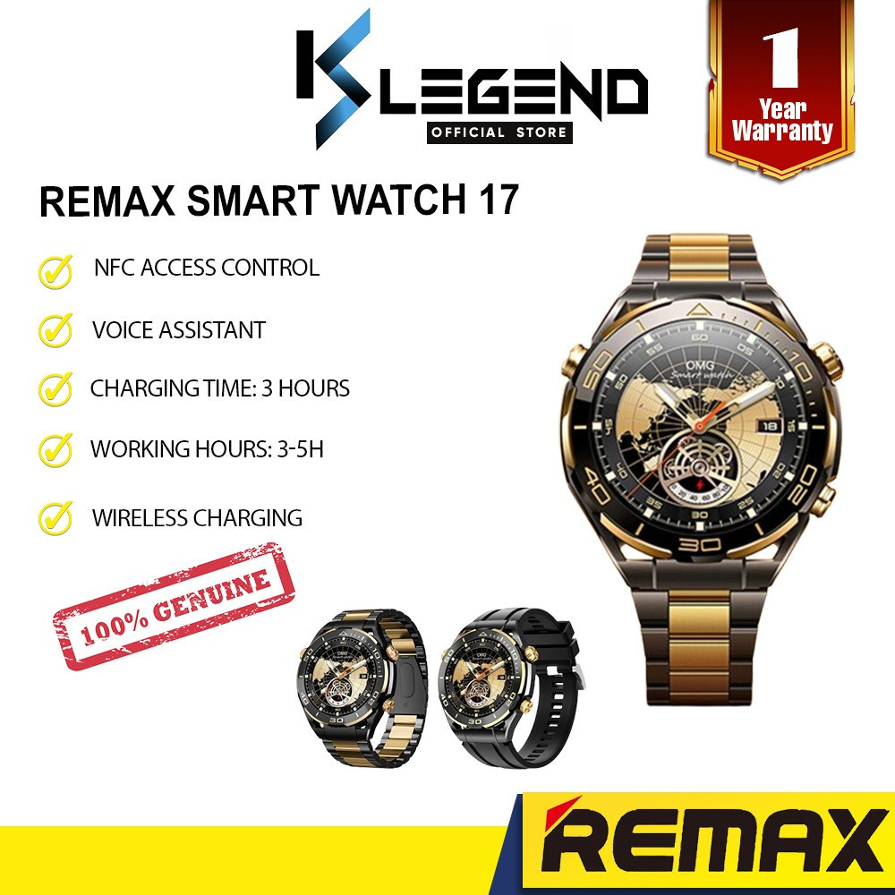 Remax Smart Watch watch17 iron watch strap | Shopee Malaysia