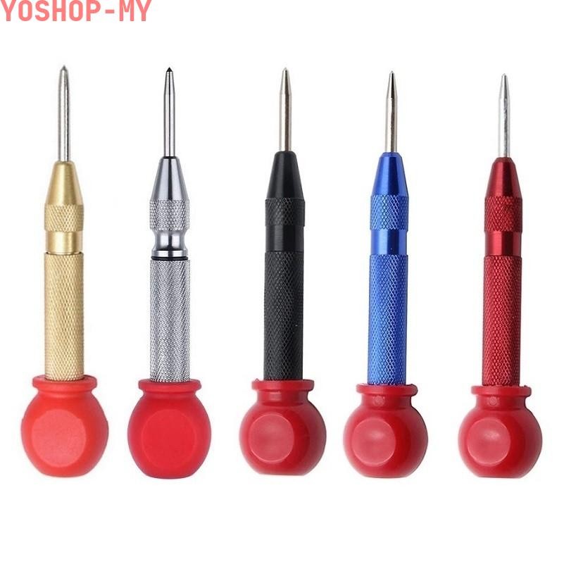 High Impact Force Spring Loaded Automatic Center Punch for Steel and