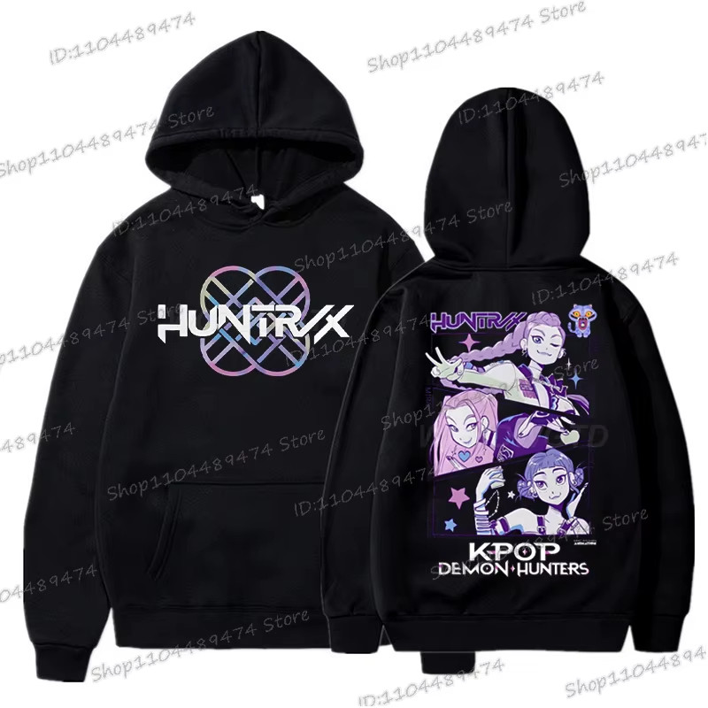 Baju Kpop Demon Hunters Hoodie Adult Kpop Idol Mira Rumi