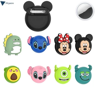 thumbnail image 2 of Air Tag Holder For Kids Baby Toddler Hidden GPS Tracker Case Silicone Protective Case With Safety Pins For Apple AirTags 2 of 12