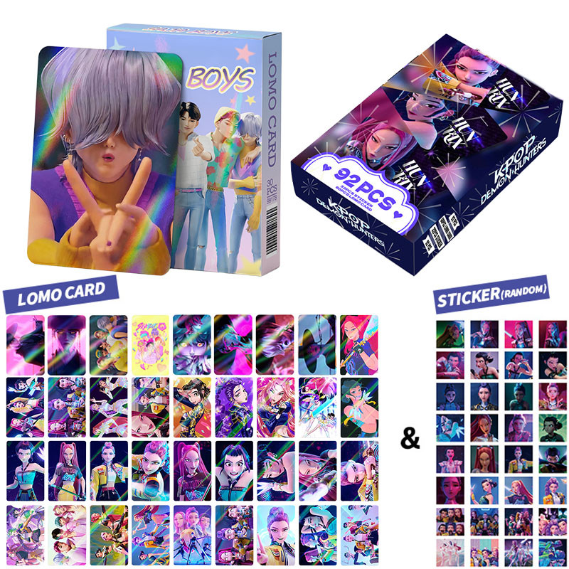 Rumi KPop Demon Hunters Photocard Lomo Card HUNTR/X Zoey Rumi Mira Saja ...
