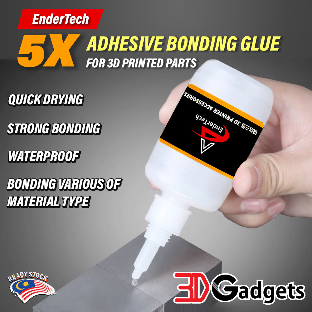 EnderTech 5x Strong Adhesive Bonding Glue / Quick Dry / Durable Bonding ...