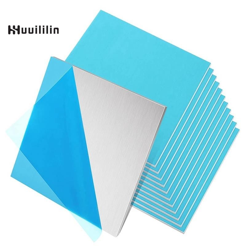 12PCS 6061 T6 Aluminum Sheet Flat Plain 3Mm Aluminum Plate Weld ...