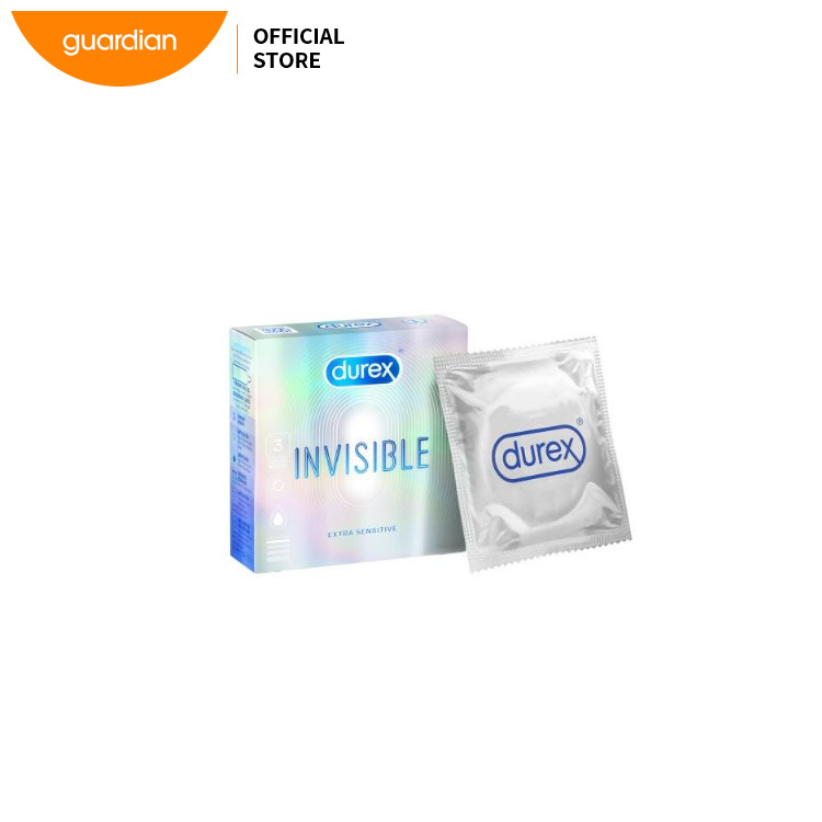 Durex Invisible Extra Sensitive Condom 3's | Shopee Malaysia