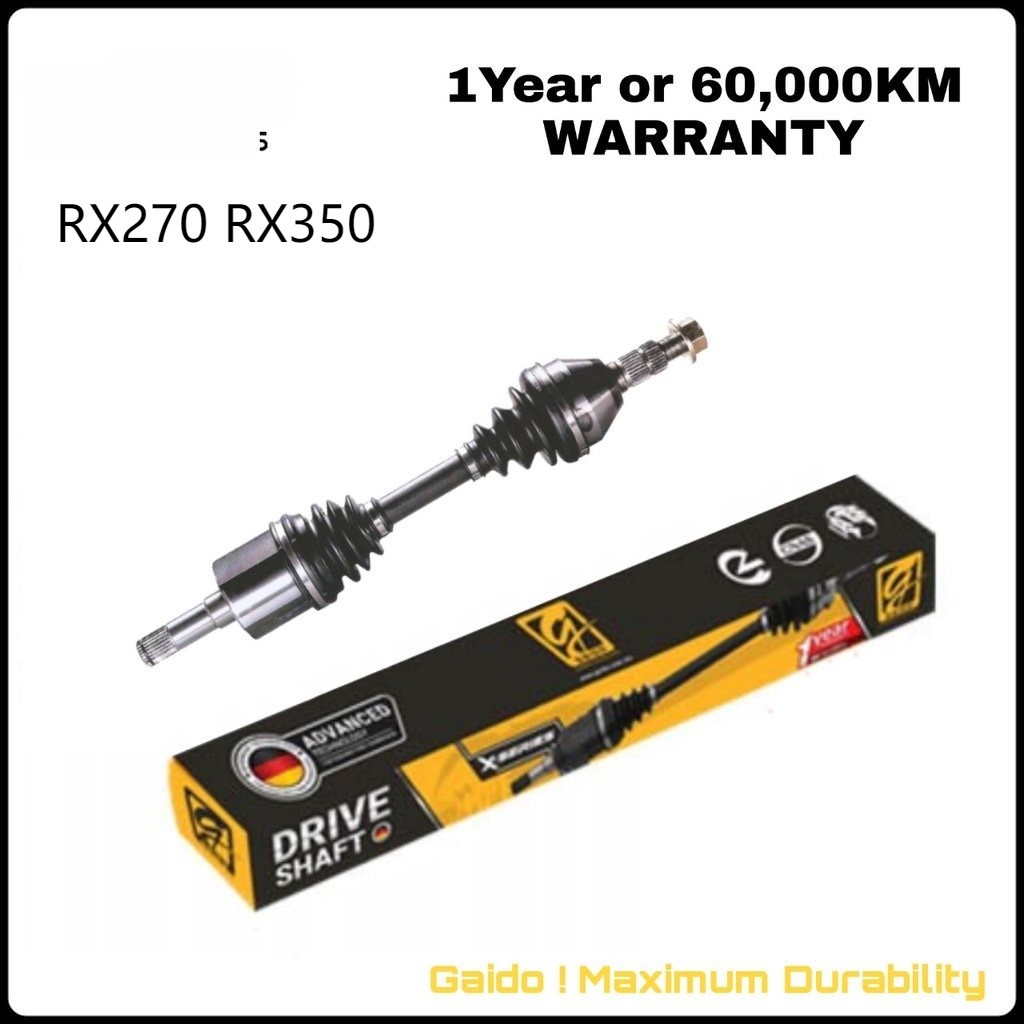 Gaido Drive Shaft - Toyota Lexus RX270 RX350 AGL10 2WD 2008-2012 ...