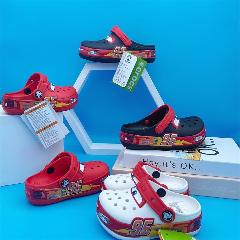 Croc 95 Car MCQUEEN ADULT CLOG Cartoon Children's Shoes Men's Outdoor ...