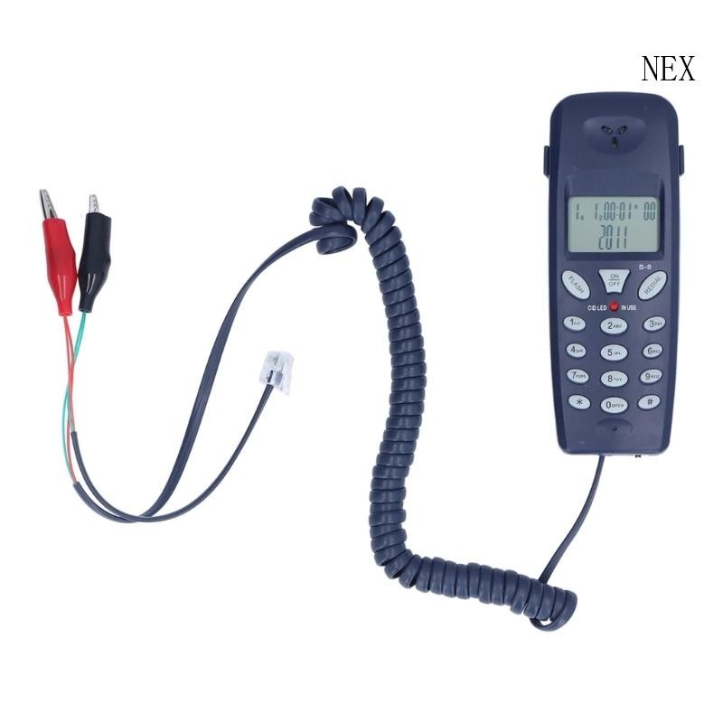 NEX Multi Functional Telephone Line Tester Phone for Incoming Call ...