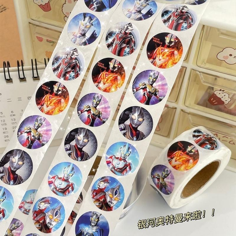 Cyro Ultraman Roll Sticker ins Student Confession Sticker Sealing ...