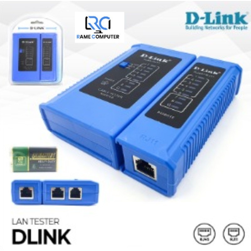 Lan Tester Dlink DLink Rj45+Rj11 Shopee Malaysia
